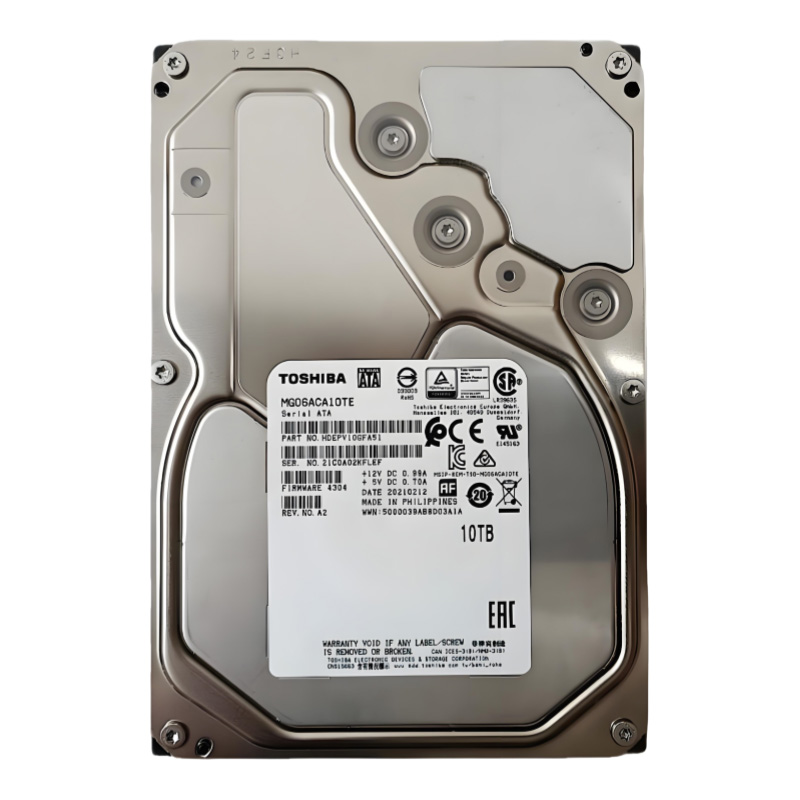 10TB 东芝 台式机械硬盘 3.5寸 SATA接口