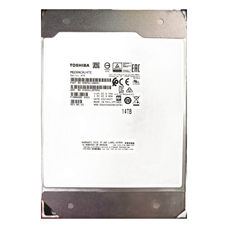 14TB 东芝 台式机械硬盘 3.5寸 SATA接口