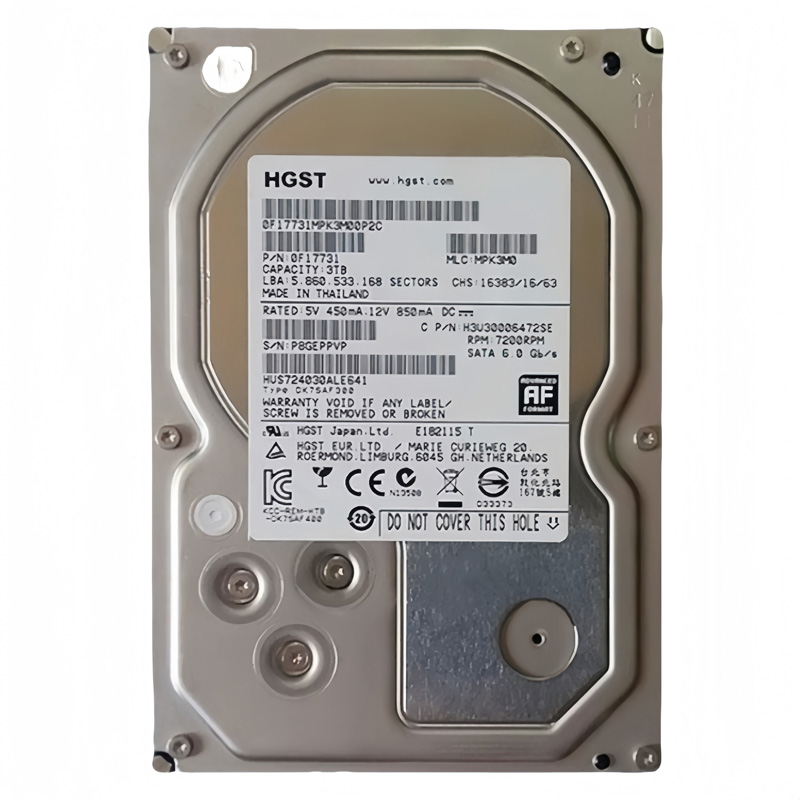 3TB 日立  台式机械硬盘 3.5寸 SATA接口